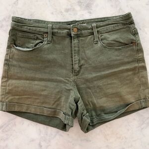 Universal Thread Olive Green Jean Shorts